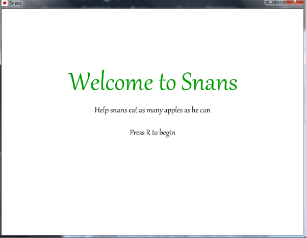 Snans game. Click to download